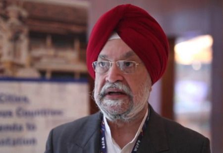 Oil Minister H S Puri on Two Day Visit to Qatar