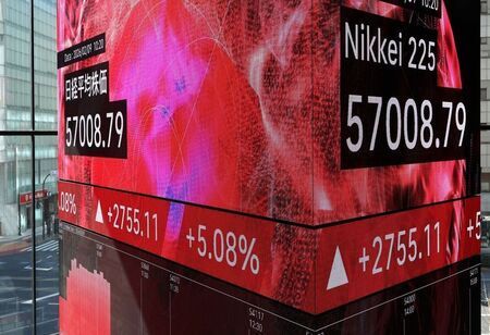 Kospi, Nikkei Tumble 5 Percent as Trump, Iran Threats Escalate