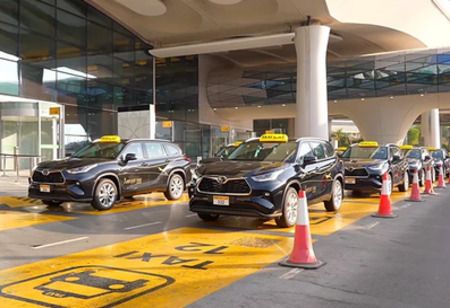 Abu Dhabi Launches New Taxi Fleet at Zayed International Airport