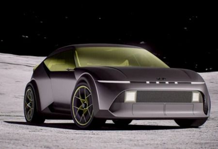 Hyundai Motor Shows Small EV Concept to Expand Loniq Lineup