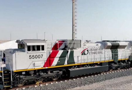 Etihad Rail Links Fujairah to Abu Dhabi Industrial City