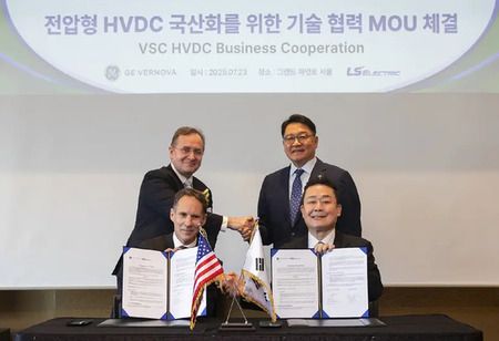 LS Electric and GE Vernova Form HVDC Joint Venture