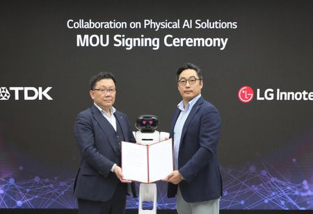 LG Innotek and TDK Join Hands on Robot Sensing
