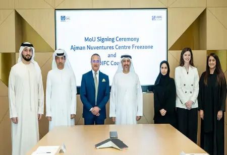 Ajman NuVentures Free Zone Signs MoU with DIFC Courts