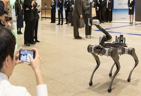 LS Electric Deploys Robotic Dogs for Smarter Factory Automation