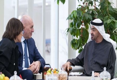 UAE President, Italy Defence Minister Talk Security Ties